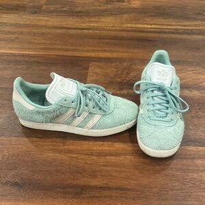 Adidas Women's Mint Green Gazelle Sneakers
